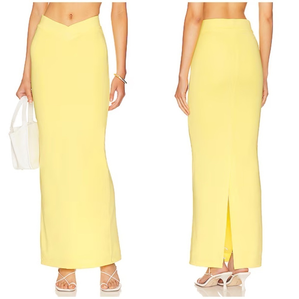 Superdown Raquel Skirt in Yellow Size XS